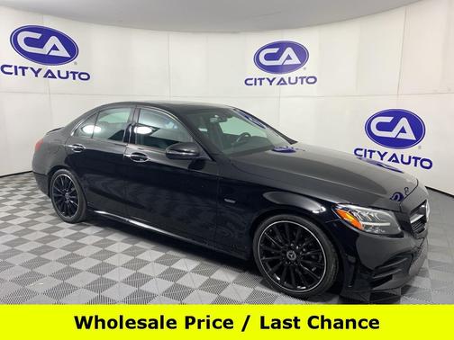 BLACK 2021 Mercedes-Benz C-Class Sedan