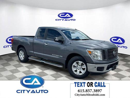 Gun Metallic 2019 Nissan Titan SV