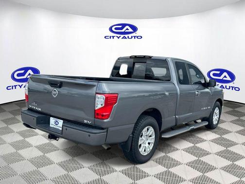 Gun Metallic 2019 Nissan Titan SV