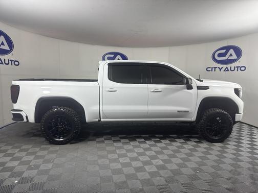 Summit White 2021 GMC Sierra 1500 Elevation
