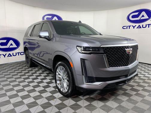 Satin Steel Metallic 2021 Cadillac Escalade Premium Luxury