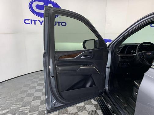 Satin Steel Metallic 2021 Cadillac Escalade Premium Luxury