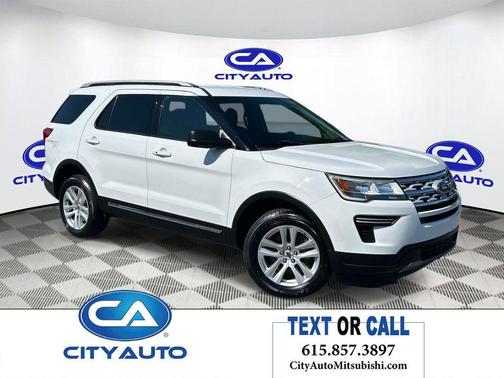 Oxford White 2019 Ford Explorer XLT
