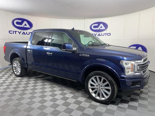Blue Jeans Metallic 2018 Ford F-150 Limited