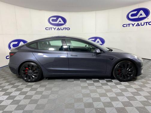 GRAY 2021 Tesla Model 3 Performance