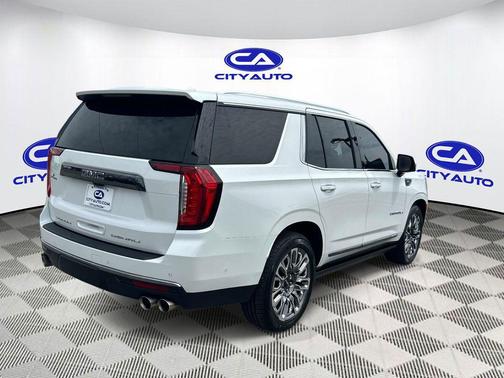 White Frost Tricoat 2023 GMC Yukon Denali Ultimate
