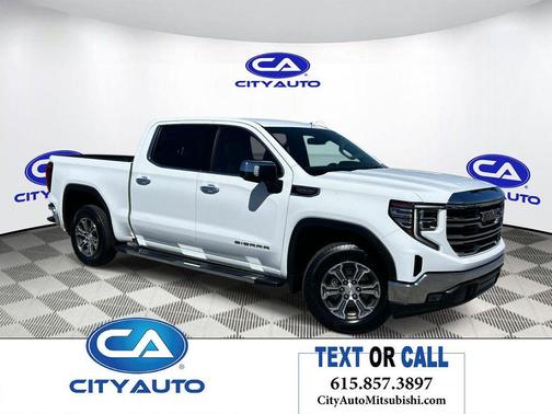 Summit White 2024 GMC Sierra 1500 SLT