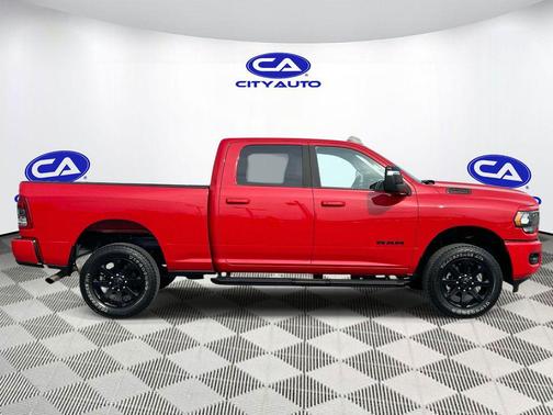 Flame Red Clearcoat 2024 RAM 2500 Big Horn Crew Cab 4x4 6'4' Box