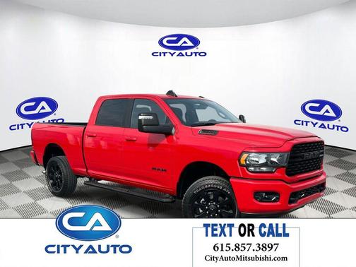 Flame Red Clearcoat 2024 RAM 2500 Big Horn Crew Cab 4x4 6'4' Box