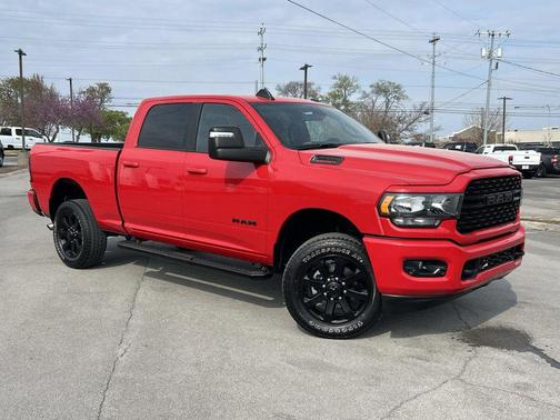Flame Red Clearcoat 2024 RAM 2500 Big Horn Crew Cab 4x4 6'4' Box