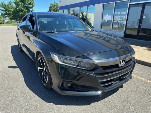 Crystal Black Pearl 2022 Honda Accord Sport 1.5T