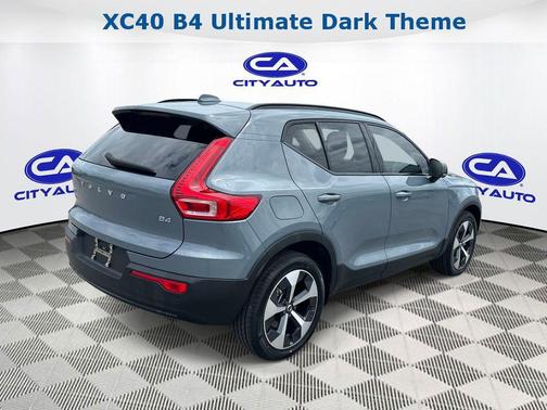 Fjord Blue Metallic 2023 Volvo XC40 B4 Ultimate Dark Theme