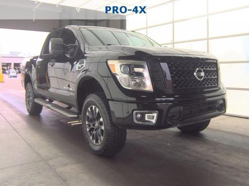 Magnetic Black 2017 Nissan Titan PRO-4X