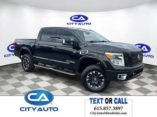 Magnetic Black 2017 Nissan Titan PRO-4X