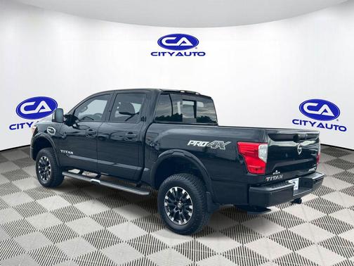 Magnetic Black 2017 Nissan Titan PRO-4X
