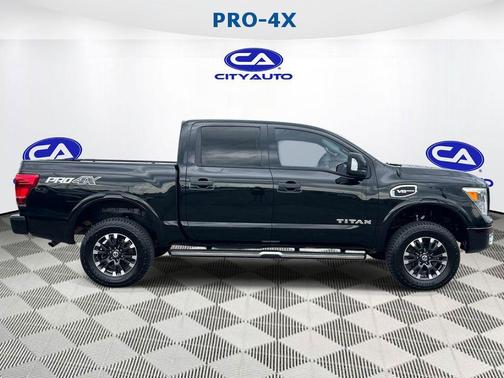 Magnetic Black 2017 Nissan Titan PRO-4X
