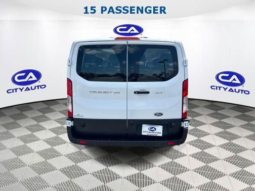 Oxford White 2024 Ford Transit-350 XLT