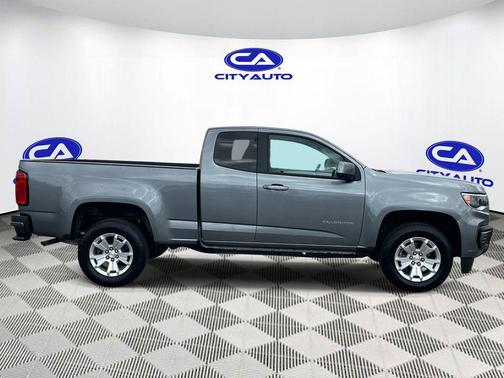 Satin Steel Metallic 2021 Chevrolet Colorado LT