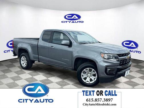 Satin Steel Metallic 2021 Chevrolet Colorado LT