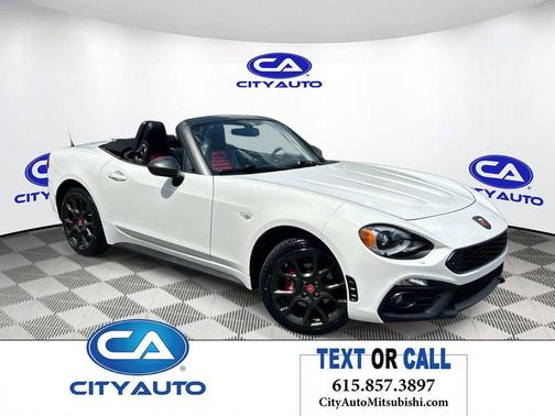 Brillante White 2019 FIAT 124 Spider Base