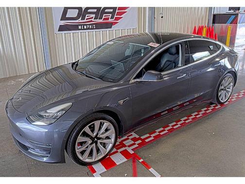 Silver Metallic 2018 Tesla Model 3 Long Range