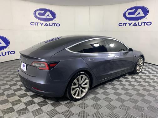 Silver Metallic 2018 Tesla Model 3 Long Range