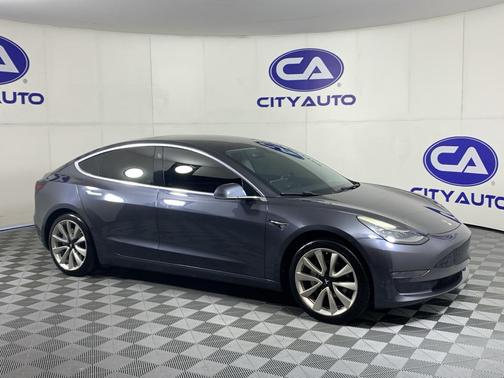 Silver Metallic 2018 Tesla Model 3 Long Range