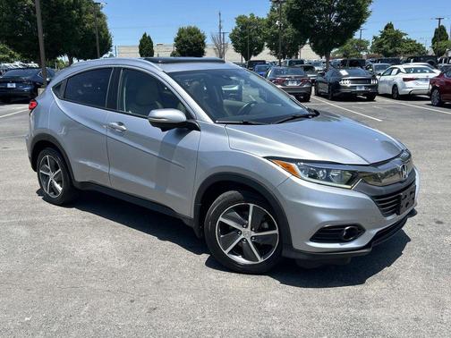 Lunar Silver Metallic 2021 Honda HR-V EX-L