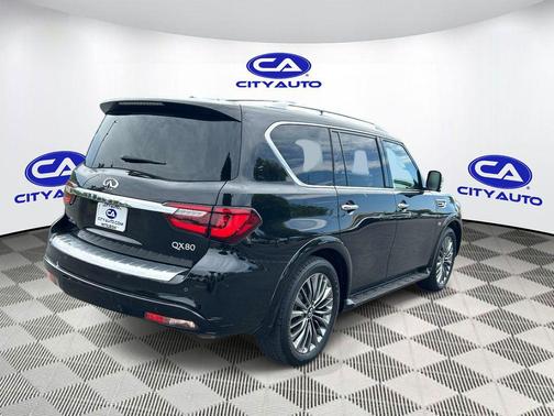 Mineral Black 2018 INFINITI QX80 Base