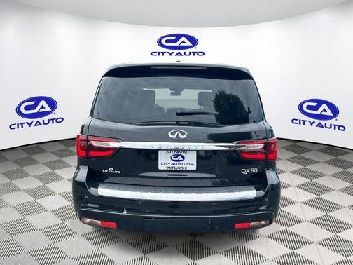 Mineral Black 2018 INFINITI QX80 Base
