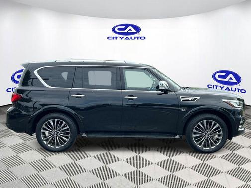 Mineral Black 2018 INFINITI QX80 Base