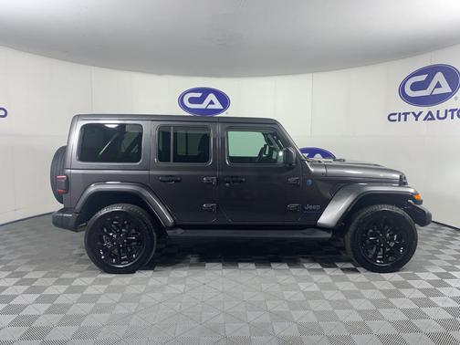 Granite Crystal Metallic Clearcoat 2025 Jeep Wrangler 4xe Sahara