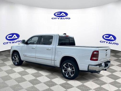 Ivory White Tri-Coat Pearlcoat 2020 RAM 1500 Limited