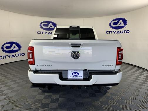 Pearl White 2021 RAM 2500 Limited Mega Cab 4x4 6'4' Box