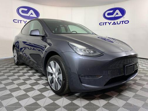 GRAY 2021 Tesla Model Y Long Range Dual Motor All-Wheel Drive