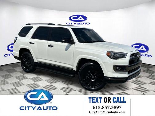 Blizzard Pearl 2021 Toyota 4Runner Nightshade Special Edition