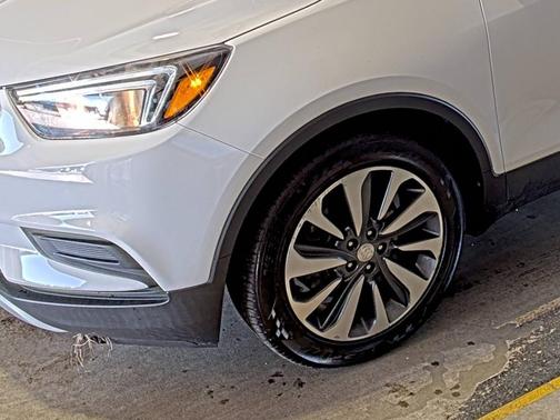 Summit White 2021 Buick Encore Preferred