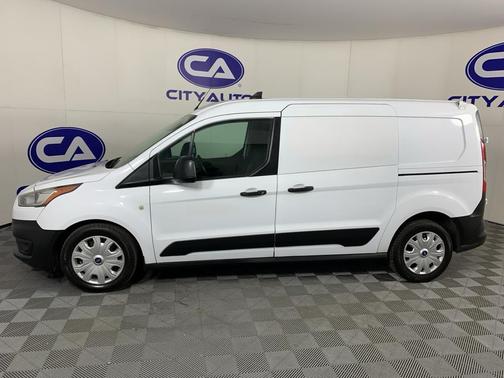 Frozen White 2019 Ford Transit Connect XL