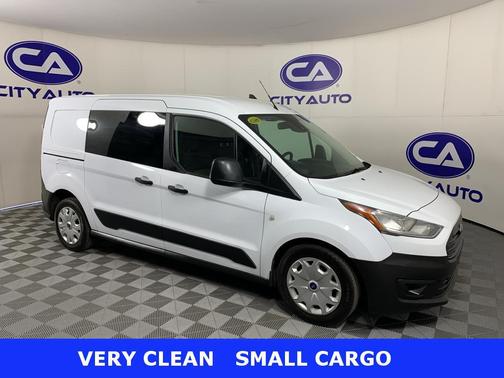 Frozen White 2019 Ford Transit Connect XL