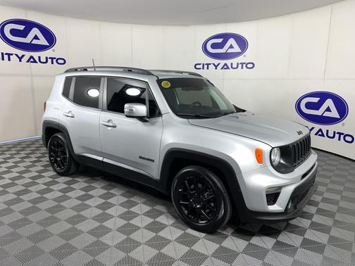 Glacier Metallic Clearcoat 2020 Jeep Renegade Altitude
