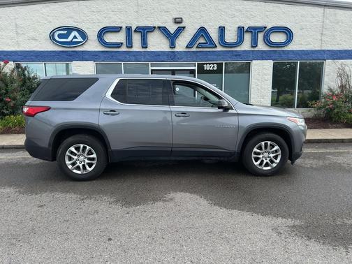 Satin Steel Metallic 2020 Chevrolet Traverse LS