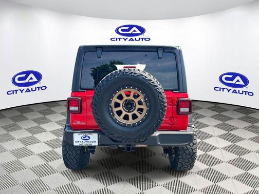 Firecracker Red Clearcoat 2022 Jeep Wrangler Unlimited Sport Altitude
