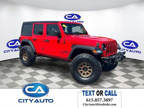 Firecracker Red Clearcoat 2022 Jeep Wrangler Unlimited Sport Altitude