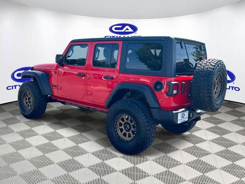 Firecracker Red Clearcoat 2022 Jeep Wrangler Unlimited Sport Altitude