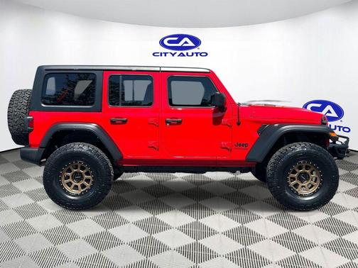Firecracker Red Clearcoat 2022 Jeep Wrangler Unlimited Sport Altitude