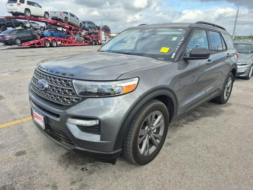 Carbonized Gray Metallic 2021 Ford Explorer XLT