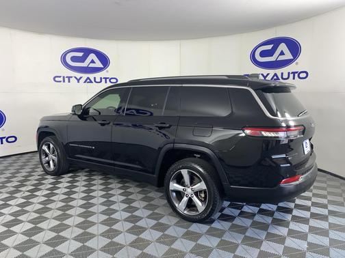 Diamond Black Crystal Pearlcoat 2021 Jeep Grand Cherokee L Limited