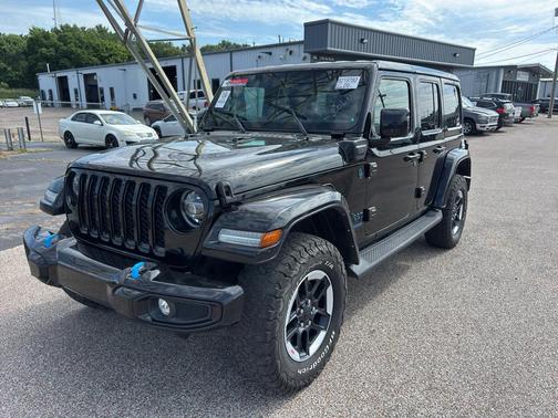 Black Clearcoat 2021 Jeep Wrangler Unlimited 4xe Sahara High Altitude