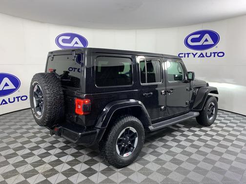 Black Clearcoat 2021 Jeep Wrangler Unlimited 4xe Sahara High Altitude