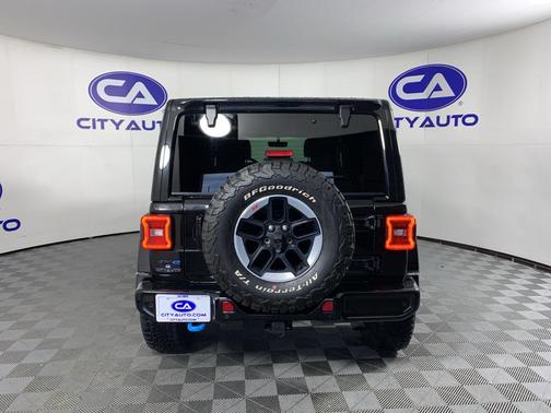 Black Clearcoat 2021 Jeep Wrangler Unlimited 4xe Sahara High Altitude
